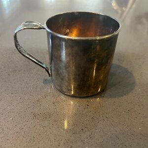 Vintage Silver Plate Baby Child Cup